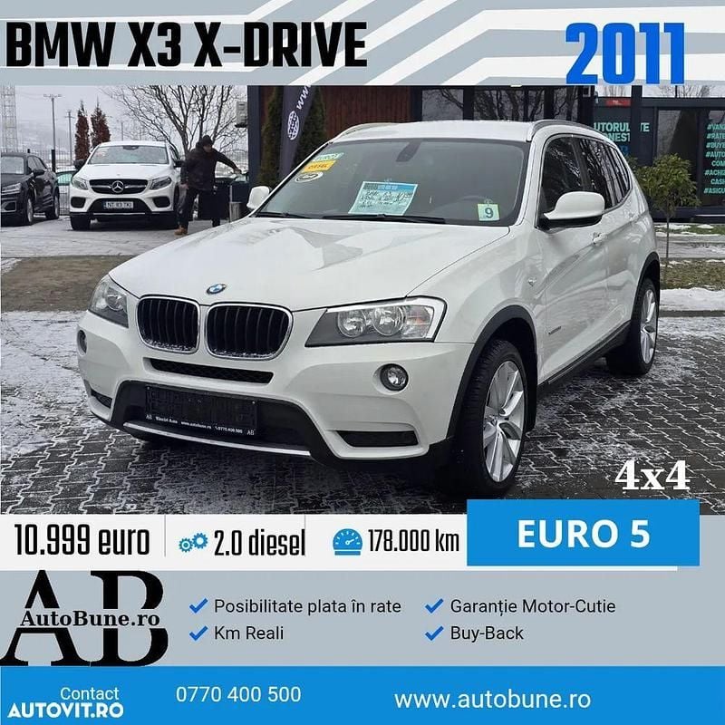 Culoarealb Utilizat 2011 BMW X3 Performance SUV | 10.999 EUR (Preț OK) - Imagine 1/4