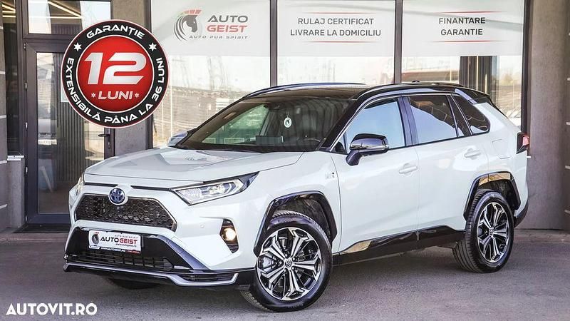 Culoarealb Utilizat 2021 Toyota RAV4 Hybrid Style SUV | 34.990 EUR (Preț OK) - Imagine 1/4