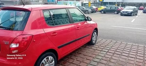 Second-hand Skoda Fabia 44 CP (32 kW) 2011 Rosu Hatchback