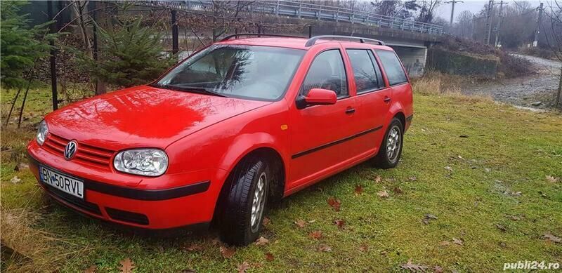 Rosu Utilizat 2000 VW Golf IV Break | 1.700 EUR (Preț OK) - Imagine 1/4