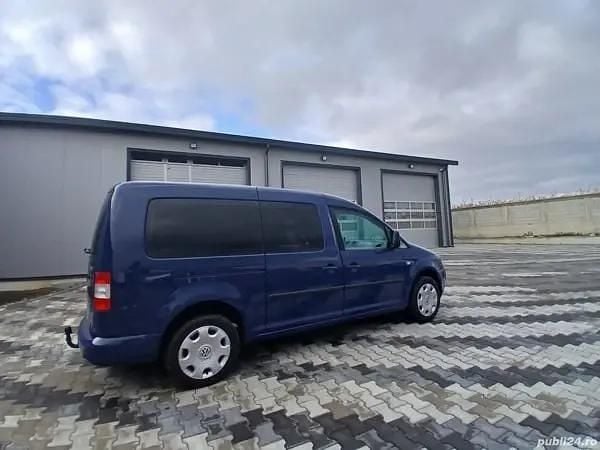 Second-hand VW Caddy 77 CP (56 kW) 2009 Albastru Monovolum