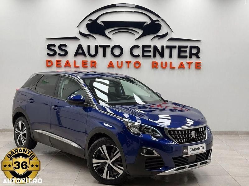 Culoarealbastru Utilizat 2019 Peugeot 3008 Allure SUV | 13.990 EUR (Preț bun) - Imagine 1/4
