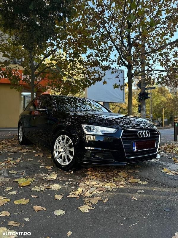 Culoarenegru Utilizat 2018 Audi A4 Advanced Break | 14.700 EUR (Preț OK) - Imagine 1/4