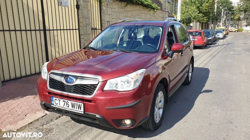 Rosu Utilizat 2014 Subaru Forester Platinum SUV | 9.750 EUR - Imagine 1/4