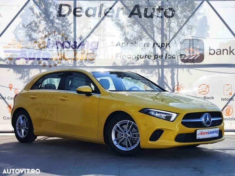 Galbeuriu Utilizat 2019 Mercedes A200 Hatchback | 21.990 EUR (Super Preț) - Imagine 1/4