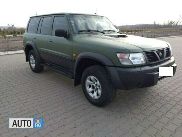 Second-hand Nissan Patrol 160 CP (117 kW) 2002 Verde SUV