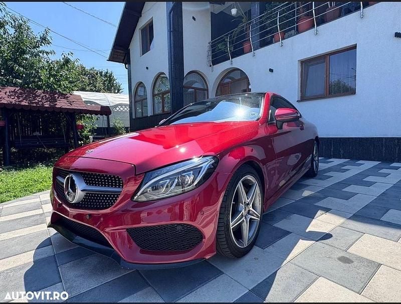Culoarerosu Utilizat 2017 Mercedes C220 Coupe | 23.500 EUR (Scump) - Imagine 1/4