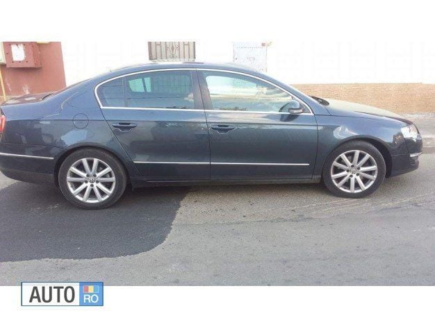 Second-hand VW Passat 170 CP (125 kW) 2008 Albastru Berlinǎ