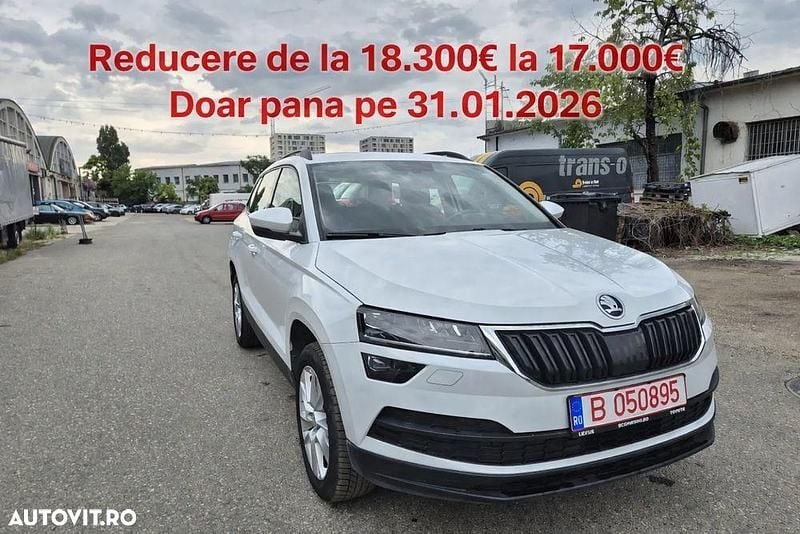 Alb Second-hand 2021 Skoda Karoq Drive SUV | 17.000 EUR (Preț bun) - Imagine 1/4