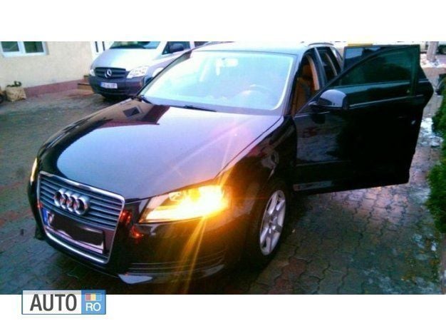 Negru Utilizat 2010 Audi A3 Sport Hatchback | 7.000 EUR (Preț OK) - Imagine 1/4