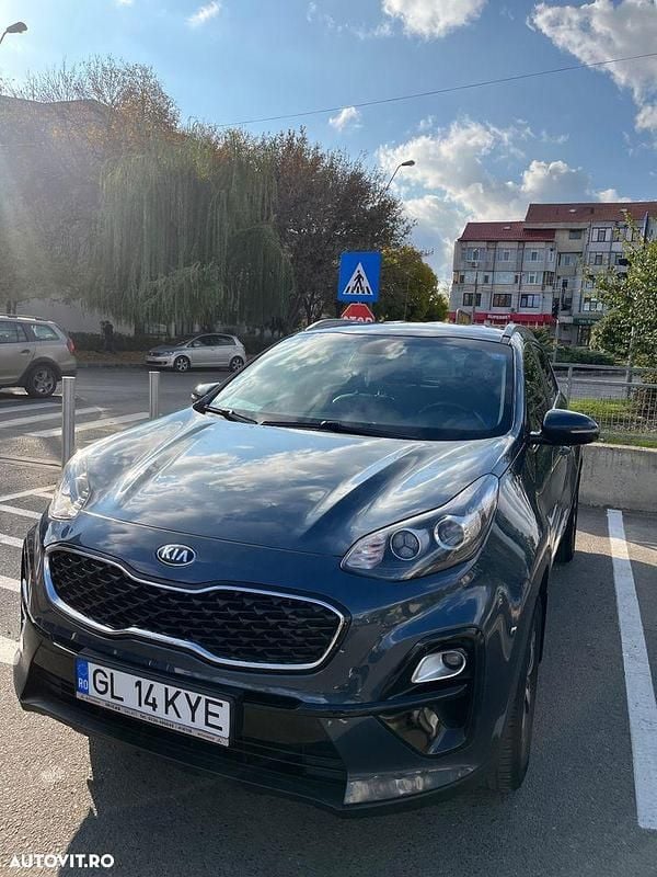 Culoarealbastru Utilizat 2019 Kia Sportage Classic SUV | 14.999 EUR (Preț bun) - Imagine 1/4