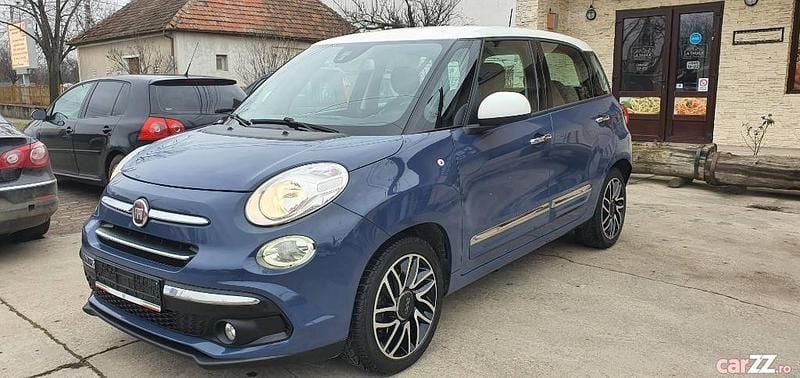 Albastru Second-hand 2018 Fiat 500L Monovolum | 6.599 EUR - Imagine 1/4