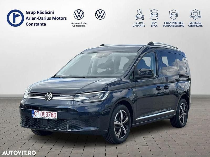 Culoarealbastru Nouă 2025 VW Caddy Monovolum | 39.300 EUR - Imagine 1/4