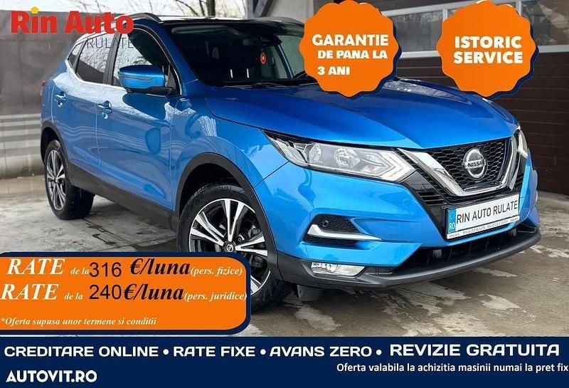 Culoarealbastru Utilizat 2019 Nissan Qashqai N-Connecta SUV | 13.990 EUR (Preț OK) - Imagine 1/4
