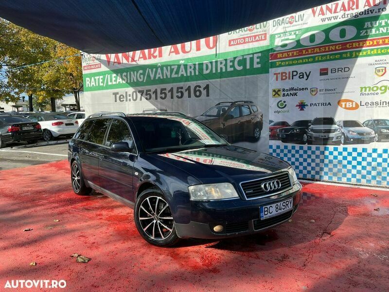Albastru Utilizat 2002 Audi A6 Break | 2.199 EUR (Preț OK) - Imagine 1/4