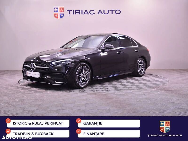Negru Utilizat 2024 Mercedes C300 Berlinǎ | 53.100 EUR - Imagine 1/4