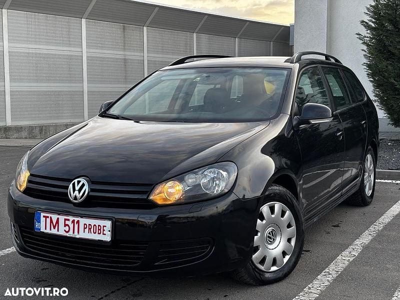 Second-hand VW Golf VI Comfortline 90 CP (66 kW) 2011 Culoarenegru Hatchback
