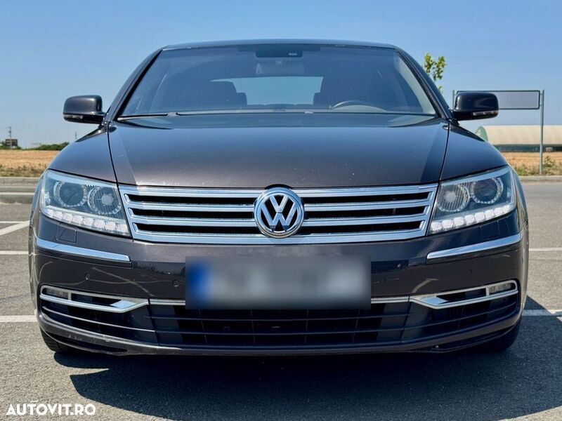 Second-hand VW Phaeton 240 CP (176 kW) 2012 Gri Berlinǎ