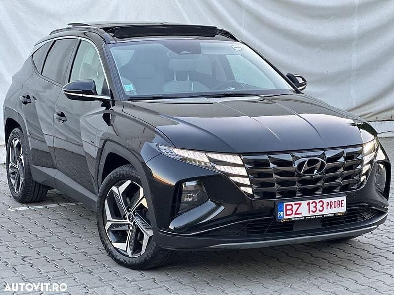 Culoarenegru Utilizat 2022 Hyundai Tucson SUV | 22.500 EUR (Preț bun) - Imagine 1/4