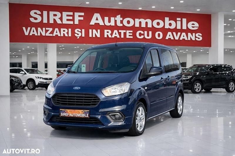 Second-hand Ford Tourneo Courier Ambiente 75 CP (55 kW) 2018 Culoarealbastru Monovolum