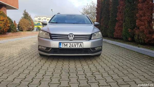 Argintiu Utilizat 2012 VW Passat Break | 4.990 EUR (Preț bun) - Imagine 1/4