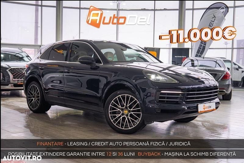 Negru Second-hand 2018 Porsche Cayenne Platinum Edition SUV | 44.997 EUR (Preț OK) - Imagine 1/4