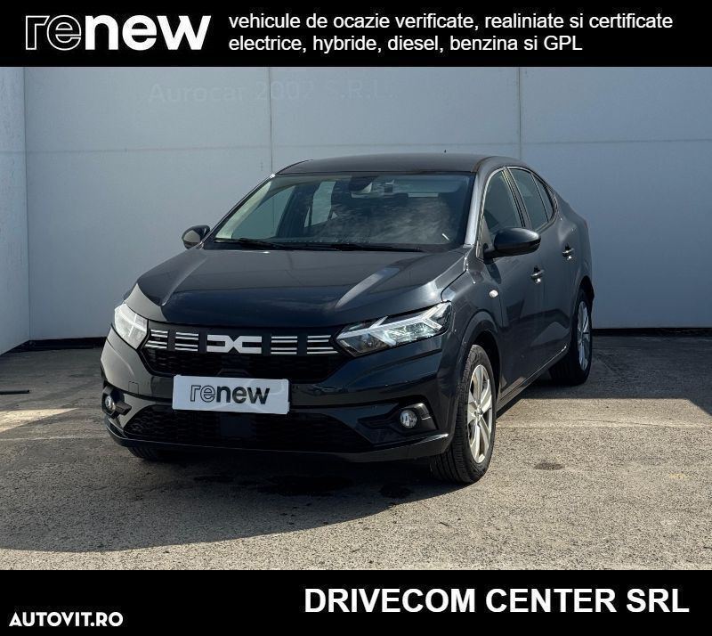 Negru Utilizat 2022 Dacia Logan Berlinǎ | 10.900 EUR (Preț OK) - Imagine 1/4