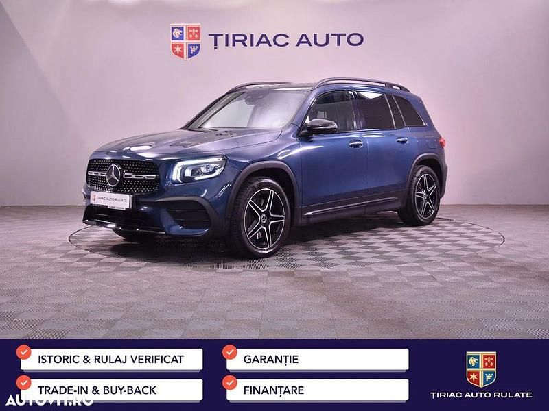 Culoarealbastru Utilizat 2020 Mercedes GLB220 SUV | 29.900 EUR - Imagine 1/4