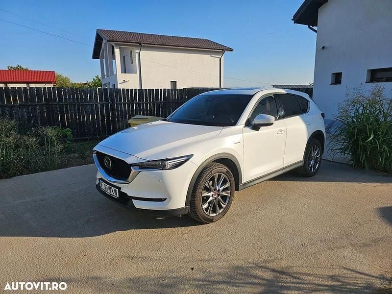 Culoarealb Utilizat 2020 Mazda CX-5 Takumi-Line SUV | 31.500 EUR - Imagine 1/4