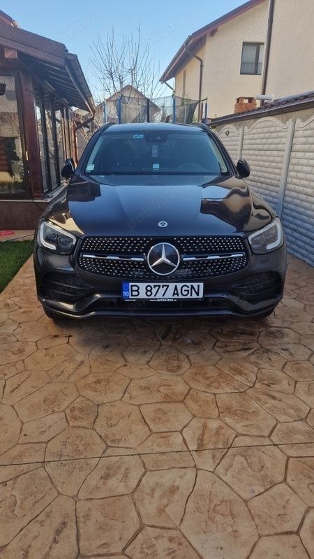 Gri Utilizat 2021 Mercedes GLC300e AMG line SUV | 38.500 EUR (Scump) - Imagine 1/4