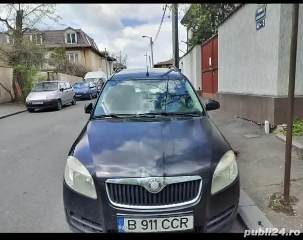Negru Utilizat 2008 Skoda Roomster Break | 2.800 EUR - Imagine 1/4