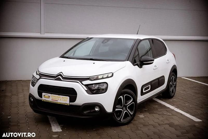 Culoarealb Utilizat 2023 Citroën C3 Feel | 8.450 EUR (Preț bun) - Imagine 1/4