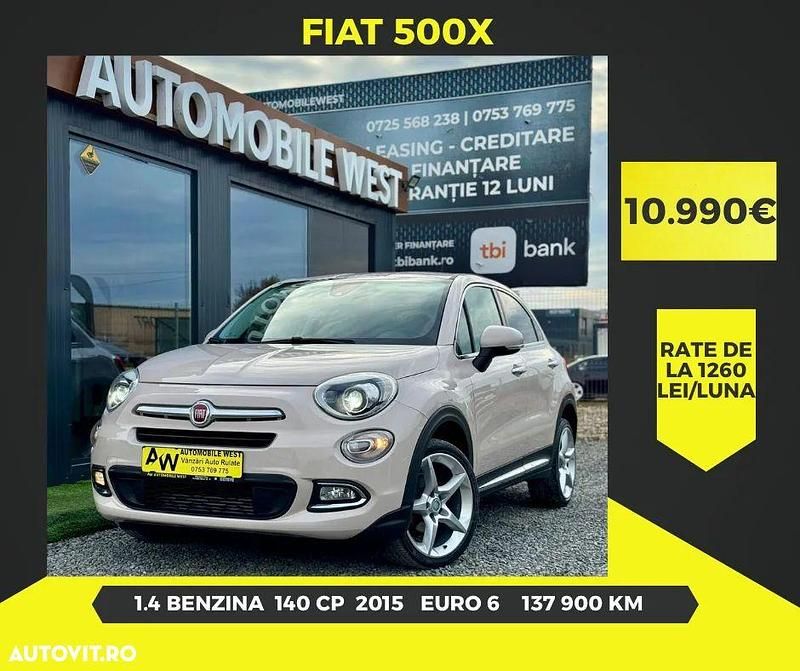 Culoarebej Utilizat 2015 Fiat 500X Cross SUV | 10.990 EUR - Imagine 1/4