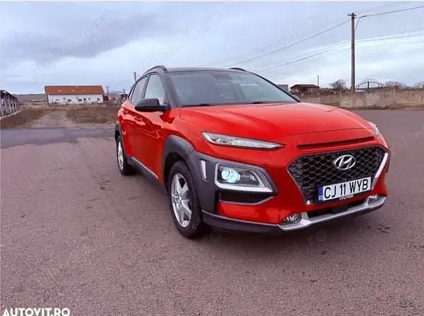 Second-hand Hyundai Kona Premium 136 CP (100 kW) 2019 Culoareportocaliu SUV