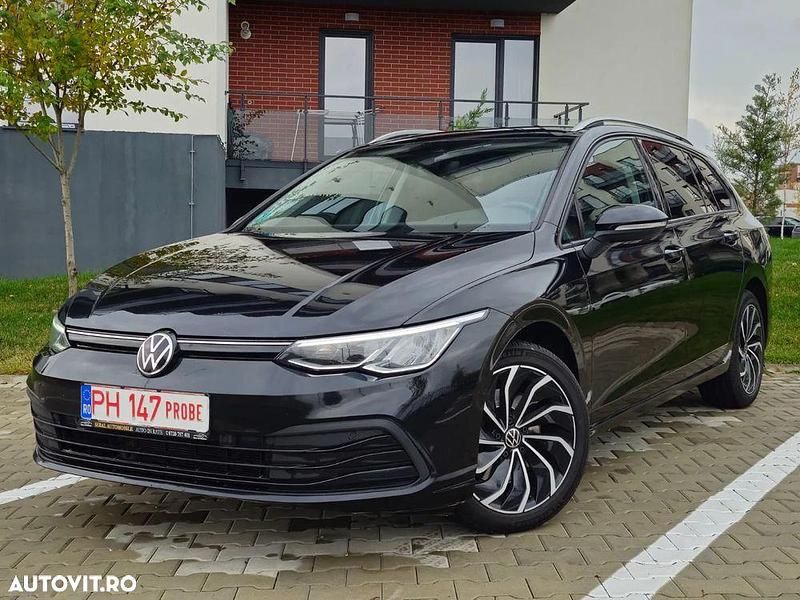 Culoarenegru Utilizat 2022 VW Golf VIII Life Break | 15.990 EUR (Preț OK) - Imagine 1/4
