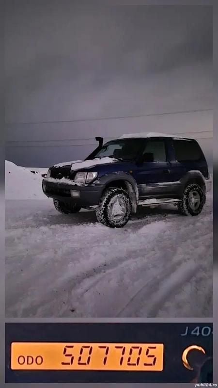 Albastru Utilizat 2000 Toyota Land Cruiser Prado SUV | 8.850 EUR - Imagine 1/4