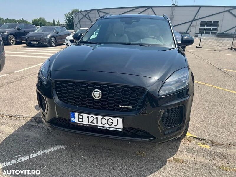 Negru Utilizat 2023 Jaguar E-Pace SUV | 52.635 EUR - Imagine 1/4