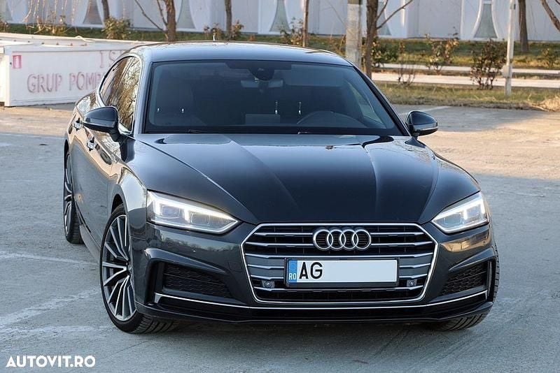 Culoaregri Utilizat 2018 Audi A5 Sport Berlinǎ | 18.900 EUR (Preț bun) - Imagine 1/4