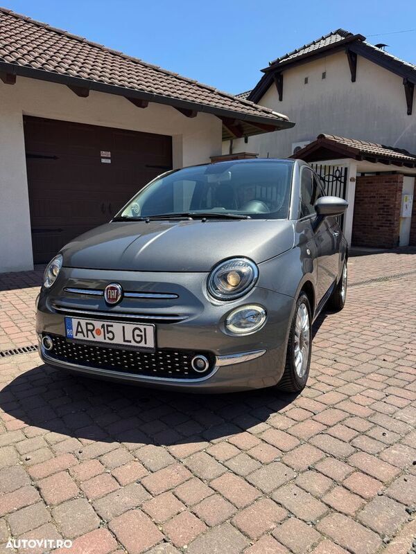 Gri Utilizat 2018 Fiat 500 | 7.500 EUR (Super Preț) - Imagine 1/4