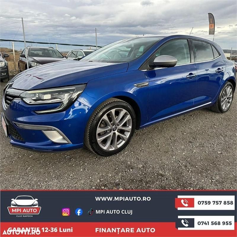 Culoarealbastru Utilizat 2016 Renault Mégane GT Line GT-Line Hatchback | 11.990 EUR - Imagine 1/4