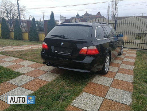 Second-hand BMW 520 163 CP (119 kW) 2007 Negru Break