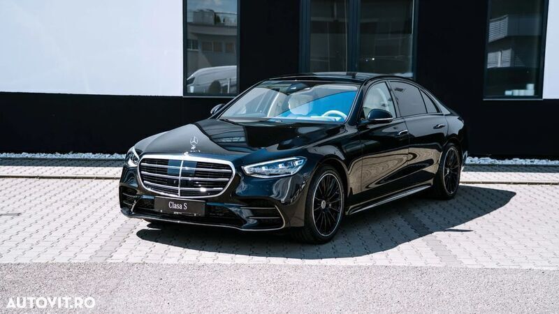 Negru Nouă 2025 Mercedes S450 Berlinǎ | 143.395 EUR - Imagine 1/4