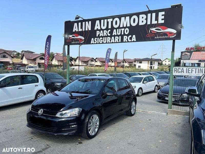 Culoarenegru Utilizat 2014 VW Golf VII Comfortline | 9.600 EUR (Scump) - Imagine 1/4