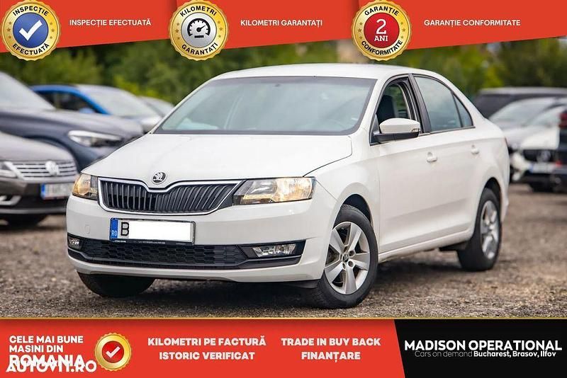 Culoarealb Utilizat 2019 Skoda Rapid Berlinǎ | 9.990 EUR (Preț OK) - Imagine 1/4
