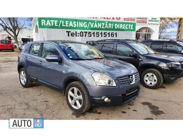 Second-hand Nissan Qashqai 150 CP (110 kW) 2008 Gri metalizat SUV