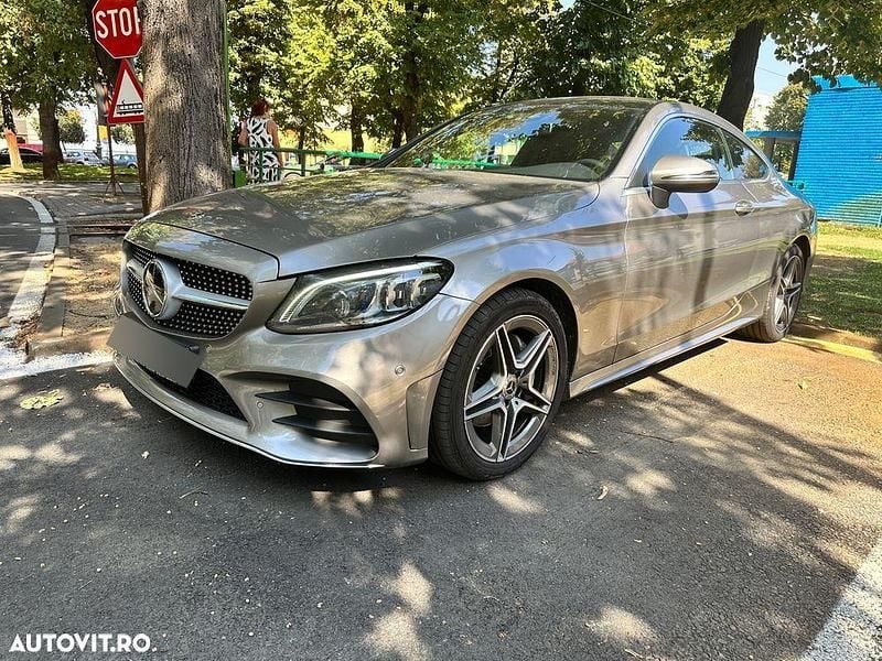 Culoareargint Utilizat 2019 Mercedes C220 Coupe | 23.300 EUR (Preț bun) - Imagine 1/4