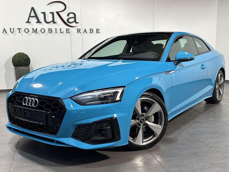 Albastru Utilizat 2022 Audi A5 S-Line Coupe | 40.431 EUR - Imagine 1/1