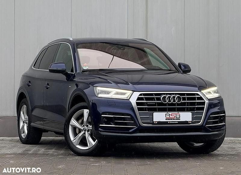 Culoarealbastru Second-hand 2020 Audi Q5 Business SUV | 26.983 EUR (Preț OK) - Imagine 1/4