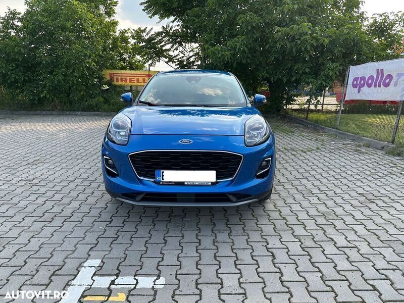 Albastru Utilizat 2021 Ford Puma Titanium SUV | 13.190 EUR (Preț OK) - Imagine 1/4