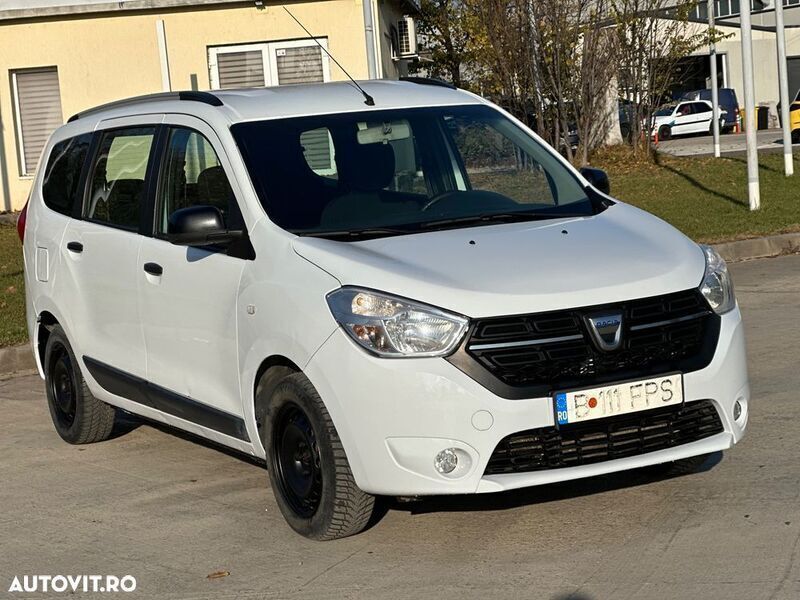Alb Utilizat 2019 Dacia Lodgy Lauréate Monovolum | 6.500 EUR (Preț OK) - Imagine 1/4